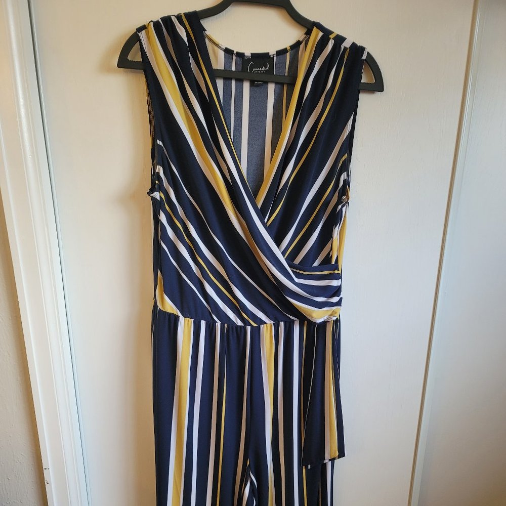 Sleeveless Romper with Sash